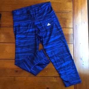 Adidas workout capris
